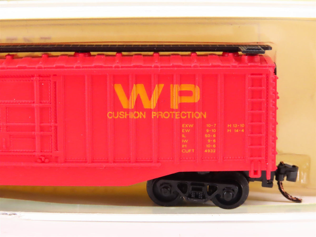 N Scale Model Power 3090 WP Western Pacific Railroad 50&#39; Box Car #61051