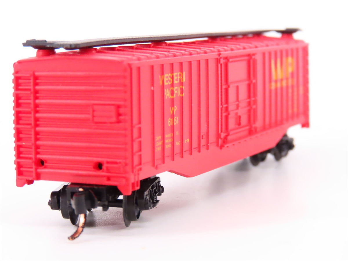 N Scale Model Power 3090 WP Western Pacific Railroad 50&#39; Box Car #61051