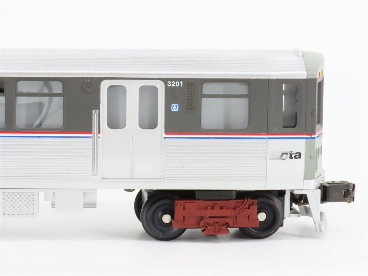 O Gauge 3-Rail MTH 30-2175-1 Chicago CTA 4-Car Modern Subway Set