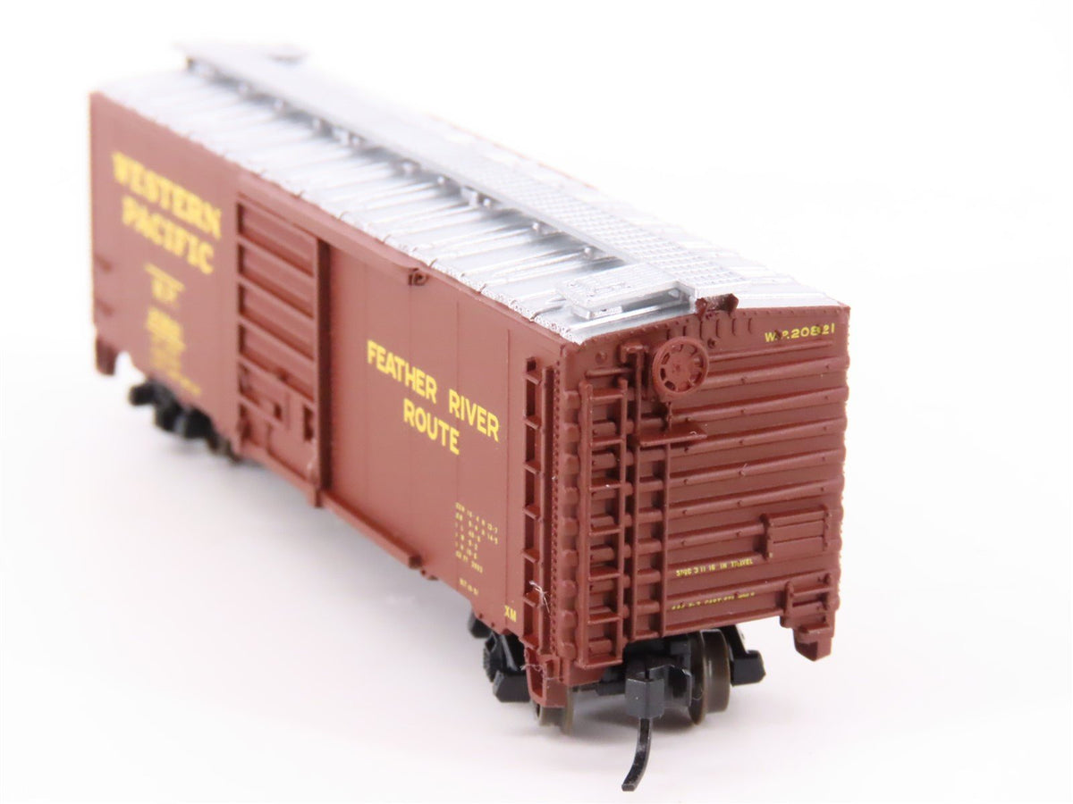 N Scale Atlas Trainman 34616 WP Western Pacific Feather River 40&#39; Box Car #20821