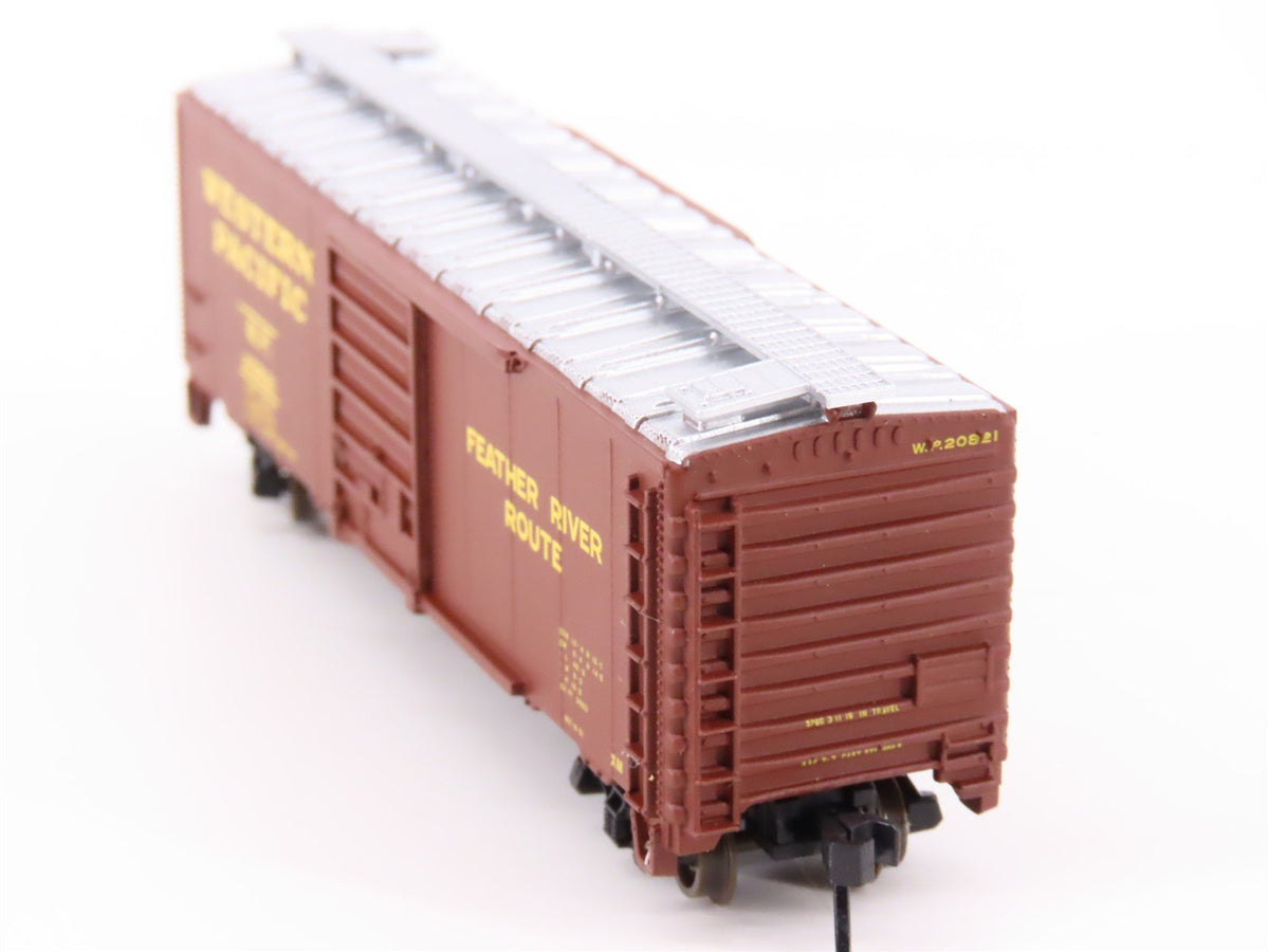 N Scale Atlas Trainman 34616 WP Western Pacific Feather River 40&#39; Box Car #20821