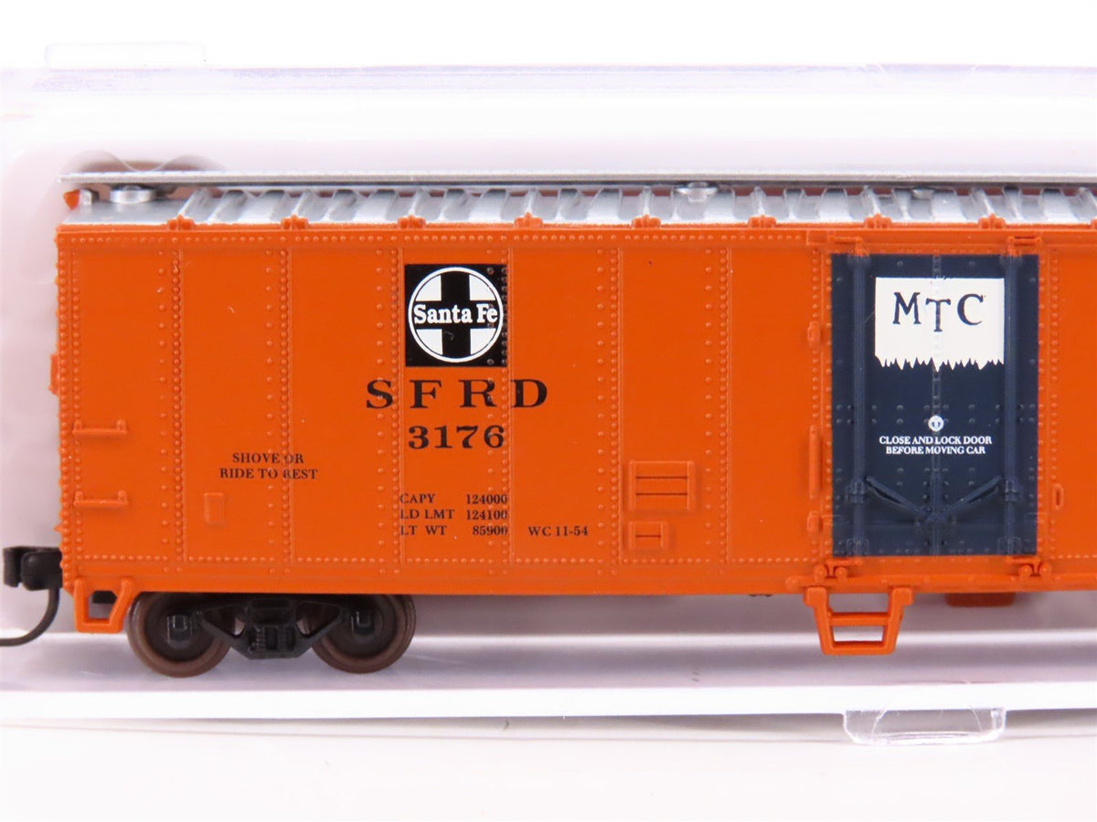 N Scale Atlas 36674 SFRD Santa Fe Railroad 50&#39; Mechanical Reefer #3176