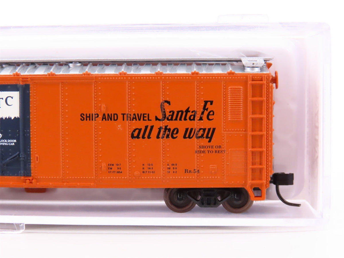 N Scale Atlas 36674 SFRD Santa Fe Railroad 50&#39; Mechanical Reefer #3176