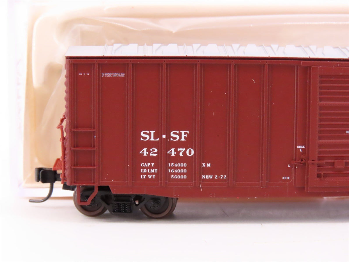 N Scale Atlas 45212 SL-SF Frisco Railroad 50&#39; Single Door Box Car #42470