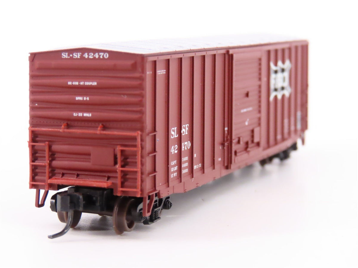 N Scale Atlas 45212 SL-SF Frisco Railroad 50&#39; Single Door Box Car #42470