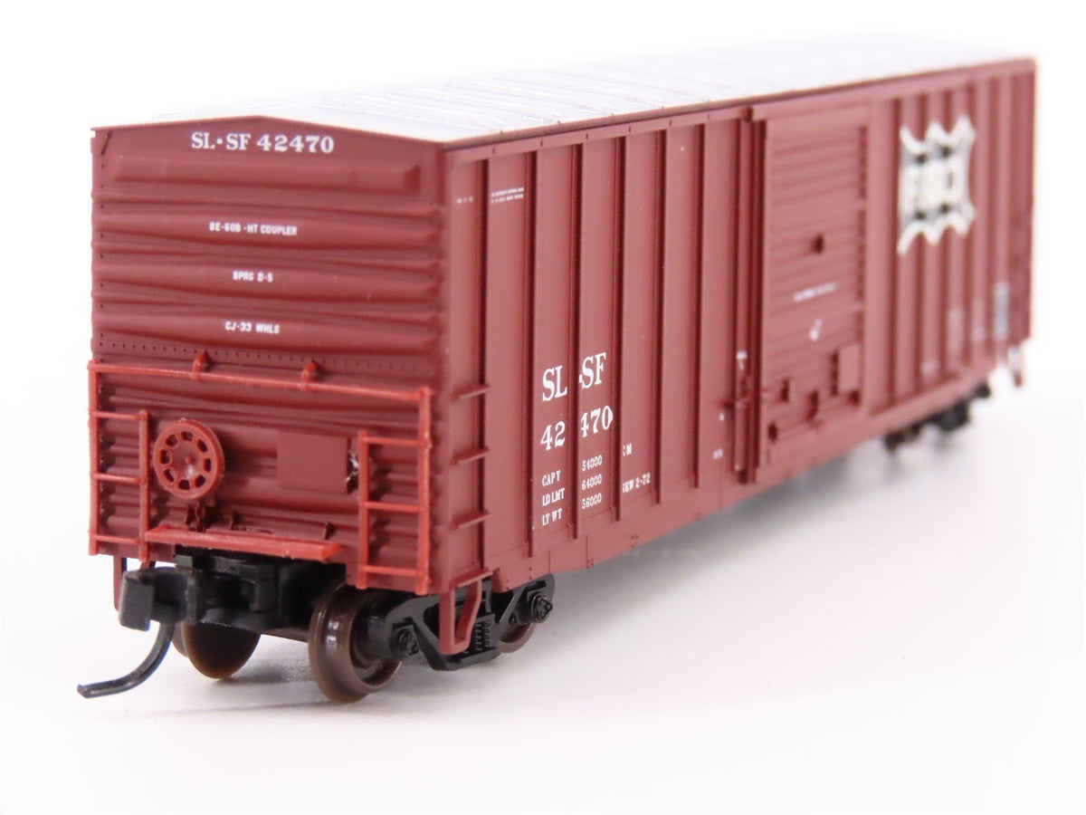 N Scale Atlas 45212 SL-SF Frisco Railroad 50&#39; Single Door Box Car #42470