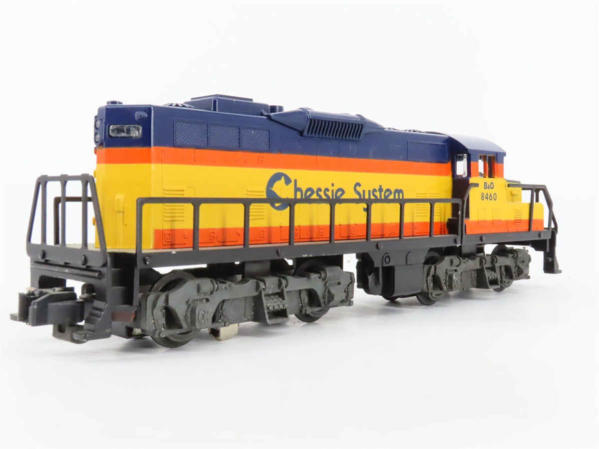 S Scale American Flyer 6-48004 B&amp;O Chessie GP20 Diesel Loco #8460 Unpowered