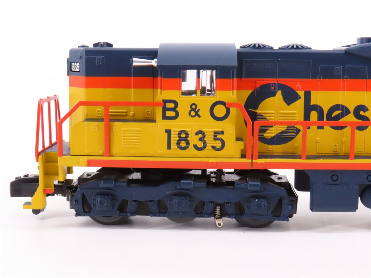 S Scale American Flyer 6-49615 B&amp;O Chessie System SD9 Diesel Freight Train Set