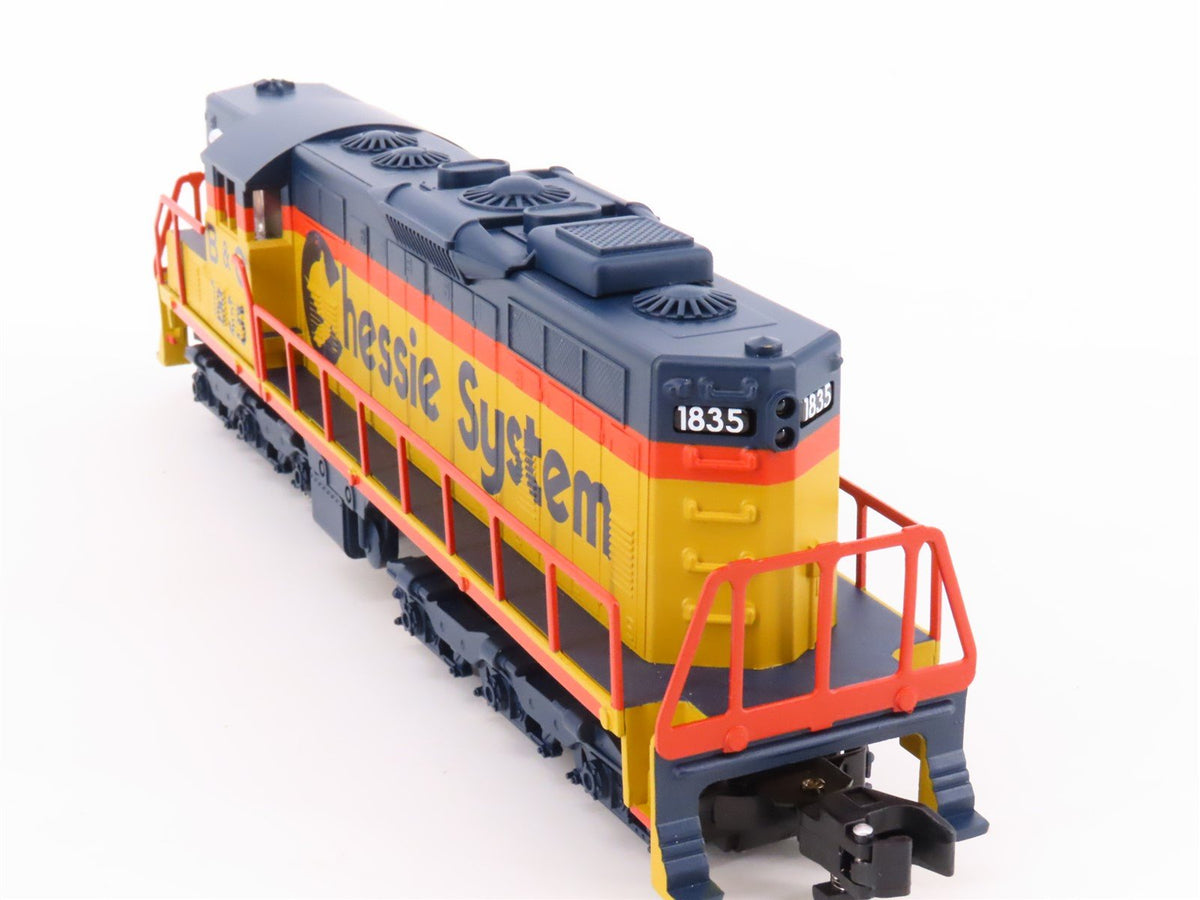 S Scale American Flyer 6-49615 B&amp;O Chessie System SD9 Diesel Freight Train Set