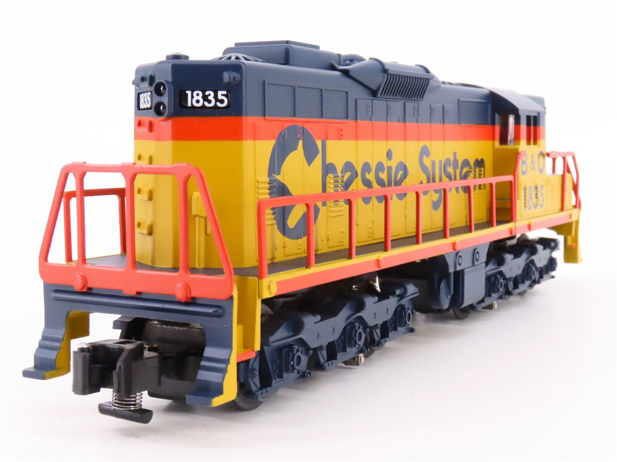 S Scale American Flyer 6-49615 B&amp;O Chessie System SD9 Diesel Freight Train Set