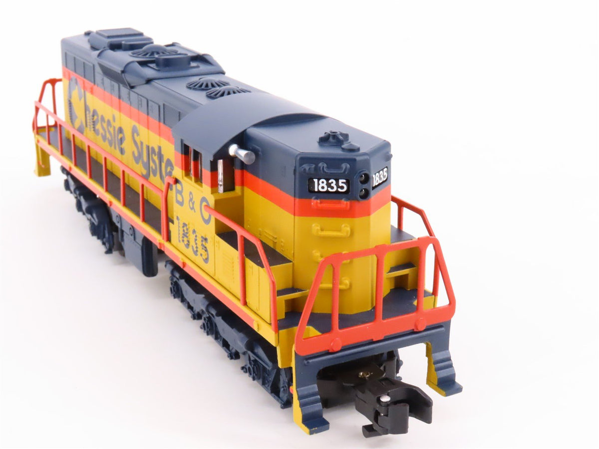 S Scale American Flyer 6-49615 B&amp;O Chessie System SD9 Diesel Freight Train Set