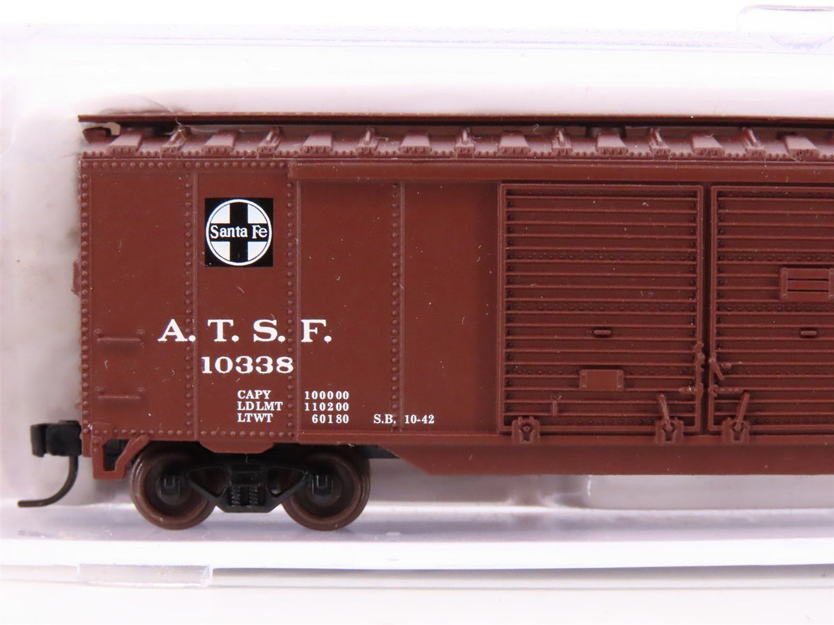 N Scale Atlas 36273 ATSF Santa Fe El Capitan 50&#39; Double Door Box Car #10338