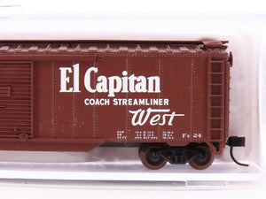 N Scale Atlas 36273 ATSF Santa Fe El Capitan 50' Double Door Box Car #10338