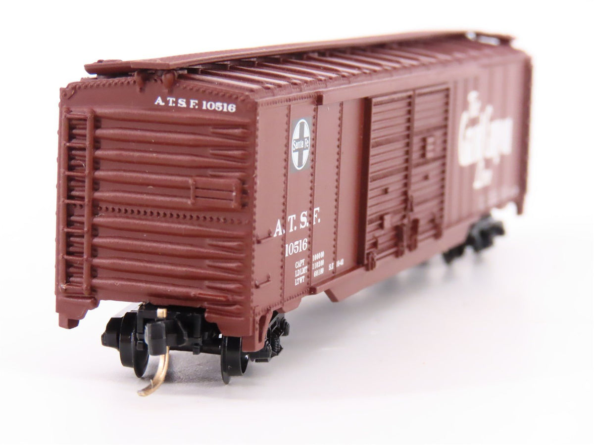 N Scale Atlas 36281 SFRD Santa Fe Grand Canyon 50&#39; Double Door Box Car #10516