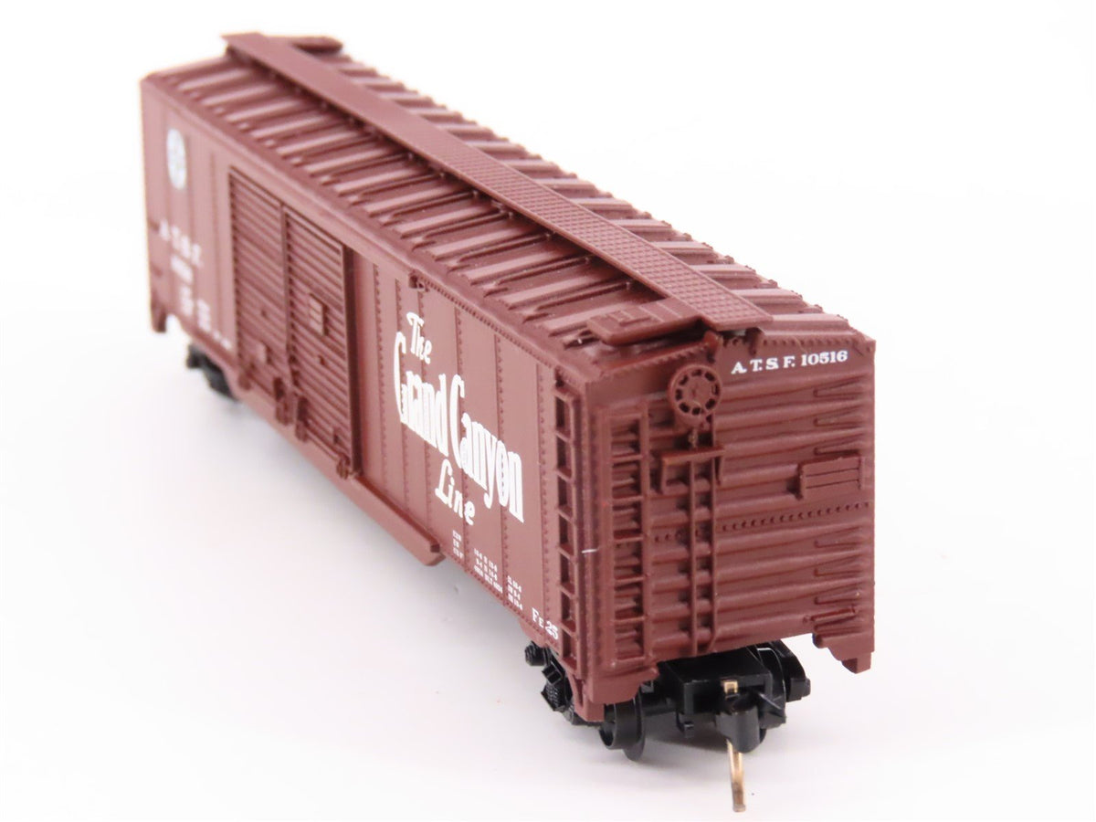 N Scale Atlas 36281 SFRD Santa Fe Grand Canyon 50&#39; Double Door Box Car #10516