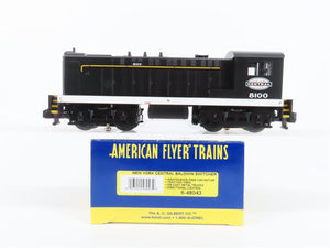 S Scale American Flyer Gilbert 6-48043 NYC Railway Baldwin Switcher Diesel #8100