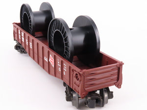 O Gauge 3-Rail Lionel 6-19400 MILW Milwaukee Road Gondola #19400 w/ Cable Reels