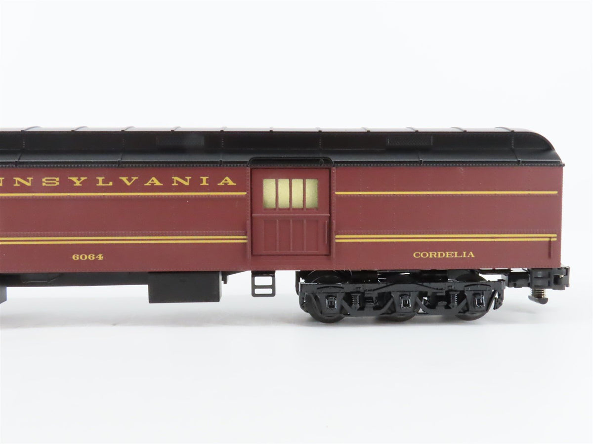 S Scale American Flyer 6-48993 PRR Pennsylvania Baggage/Diner Passenger 2-Pack