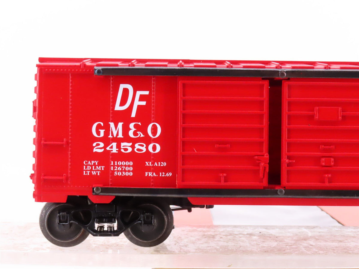 O Gauge 3-Rail Lionel 6-52162 GM&amp;O Gulf Mobile &amp; Ohio Double Door Box Car #24580