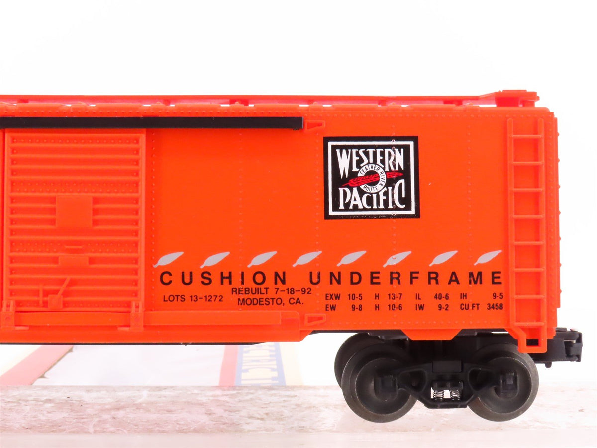 O Gauge 3-Rail Lionel 6-19960 LOTS WP Western Pacific Feather Box Car #1952