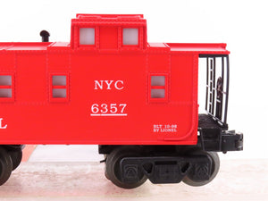 O Gauge 3-Rail Lionel 6-19733 NYC New York Central System Caboose #6357 Lighted