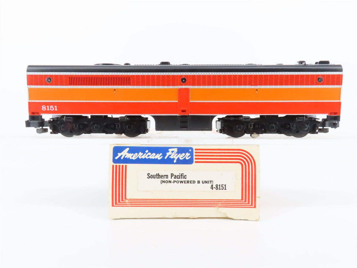 S Scale American Flyer 6-8151 SP Railway Alco PB Diesel #8151 Unpowered w/ Sound