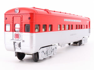 O Gauge 3-Rail K-Line Streamliners RI Golden State Observation Passenger Car