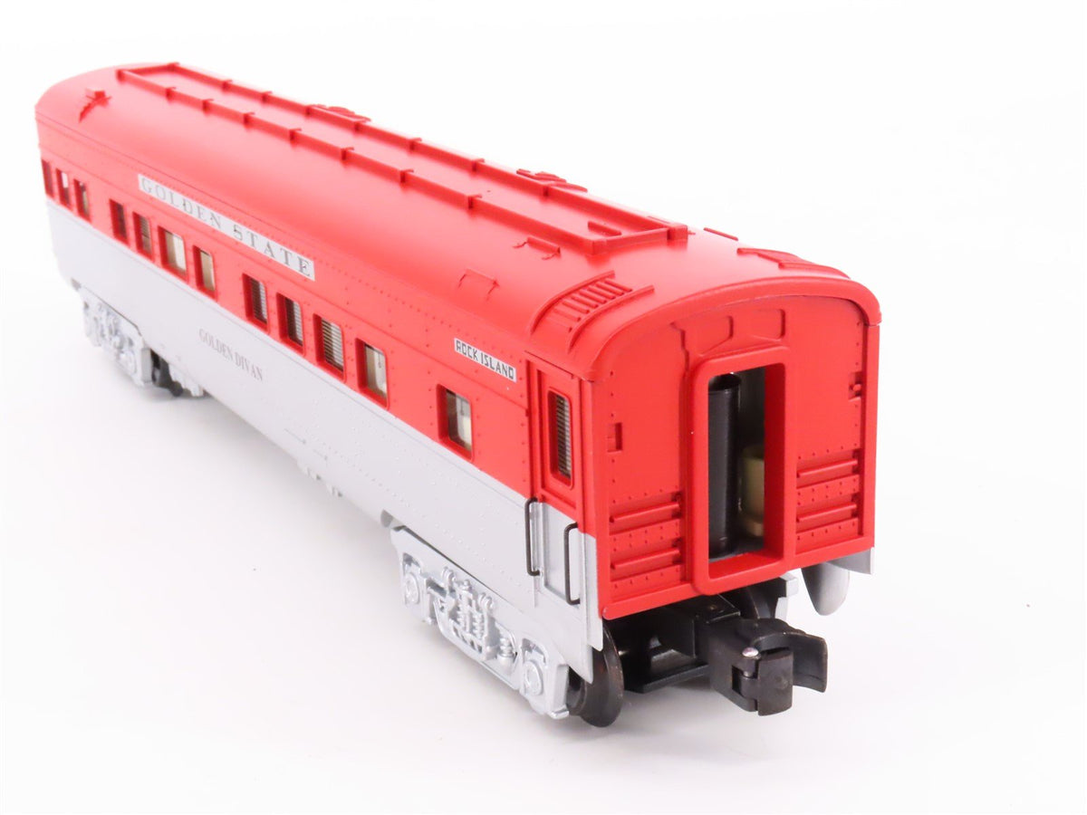 O Gauge 3-Rail K-Line Streamliners RI Golden State Observation Passenger Car