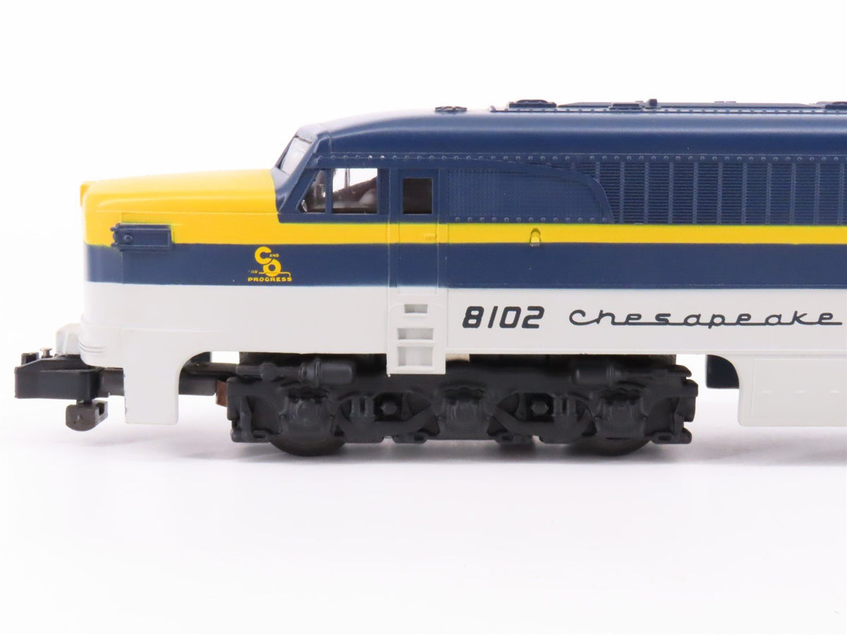 S Scale American Flyer 6-48102 C&amp;O Railway PA-1/PA-1 Diesel Locomotive Set