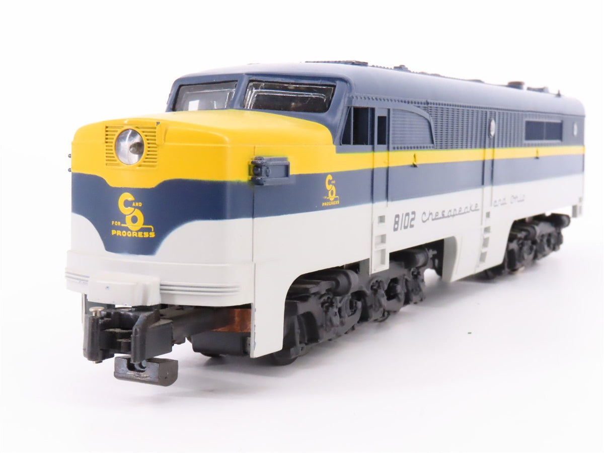 S Scale American Flyer 6-48102 C&amp;O Railway PA-1/PA-1 Diesel Locomotive Set