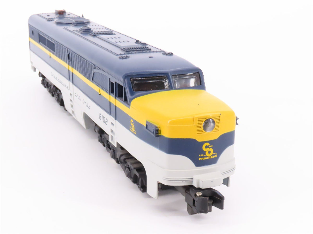 S Scale American Flyer 6-48102 C&amp;O Railway PA-1/PA-1 Diesel Locomotive Set