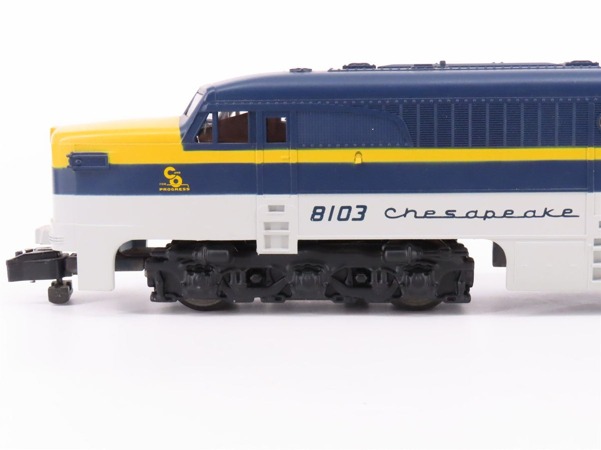 S Scale American Flyer 6-48102 C&amp;O Railway PA-1/PA-1 Diesel Locomotive Set