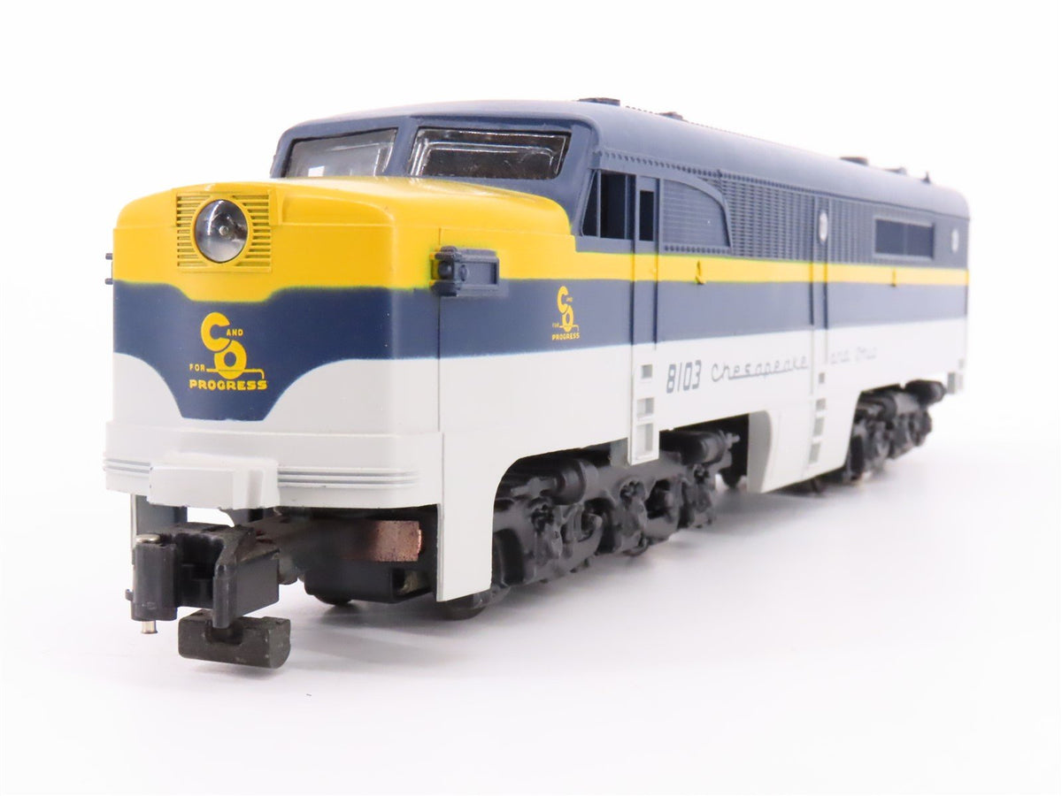 S Scale American Flyer 6-48102 C&amp;O Railway PA-1/PA-1 Diesel Locomotive Set