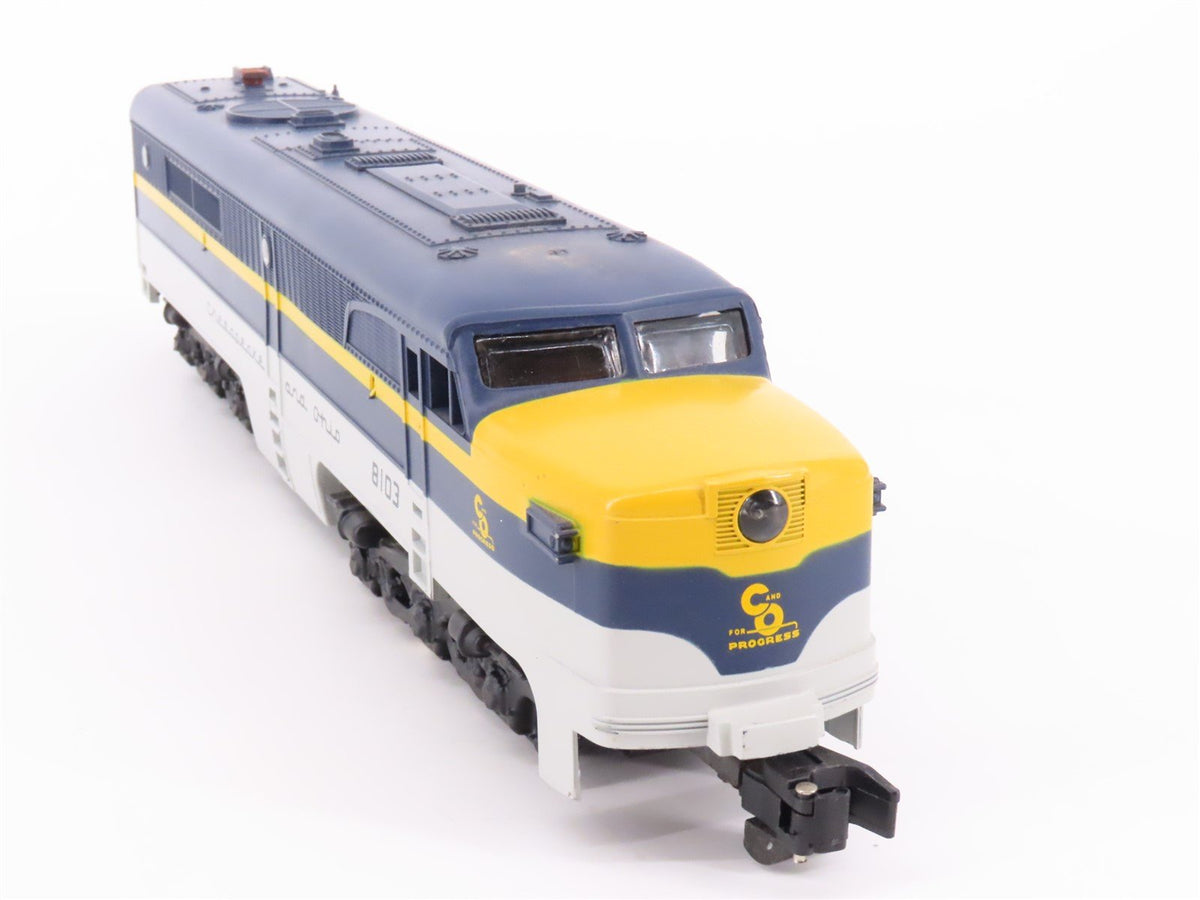 S Scale American Flyer 6-48102 C&amp;O Railway PA-1/PA-1 Diesel Locomotive Set