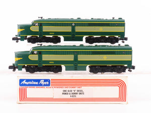 S Scale American Flyer 4-8251 Erie Railway PA-1/PA-1 Diesel Locomotive Set