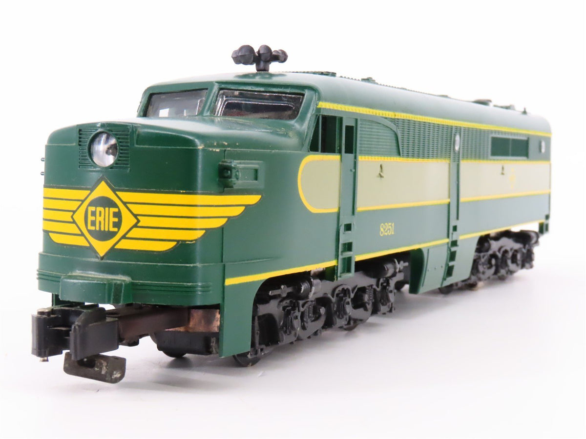 S Scale American Flyer 4-8251 Erie Railway PA-1/PA-1 Diesel Locomotive Set