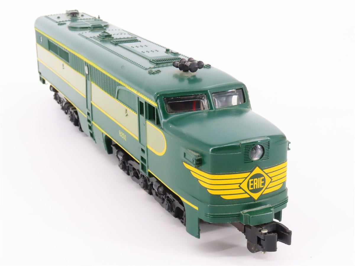 S Scale American Flyer 4-8251 Erie Railway PA-1/PA-1 Diesel Locomotive Set