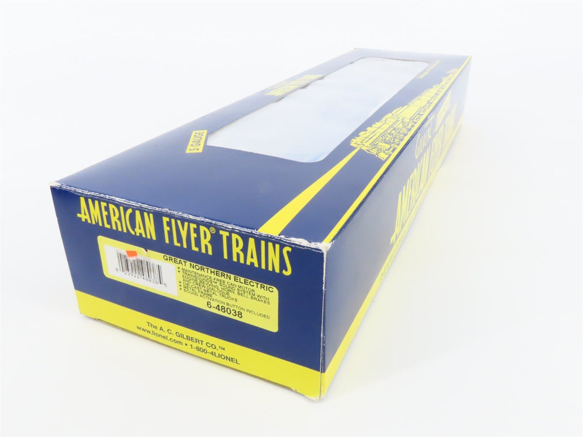 S Scale American Flyer 6-48038 GN Great Northern EP-5 Electric #5011 w/ Sound