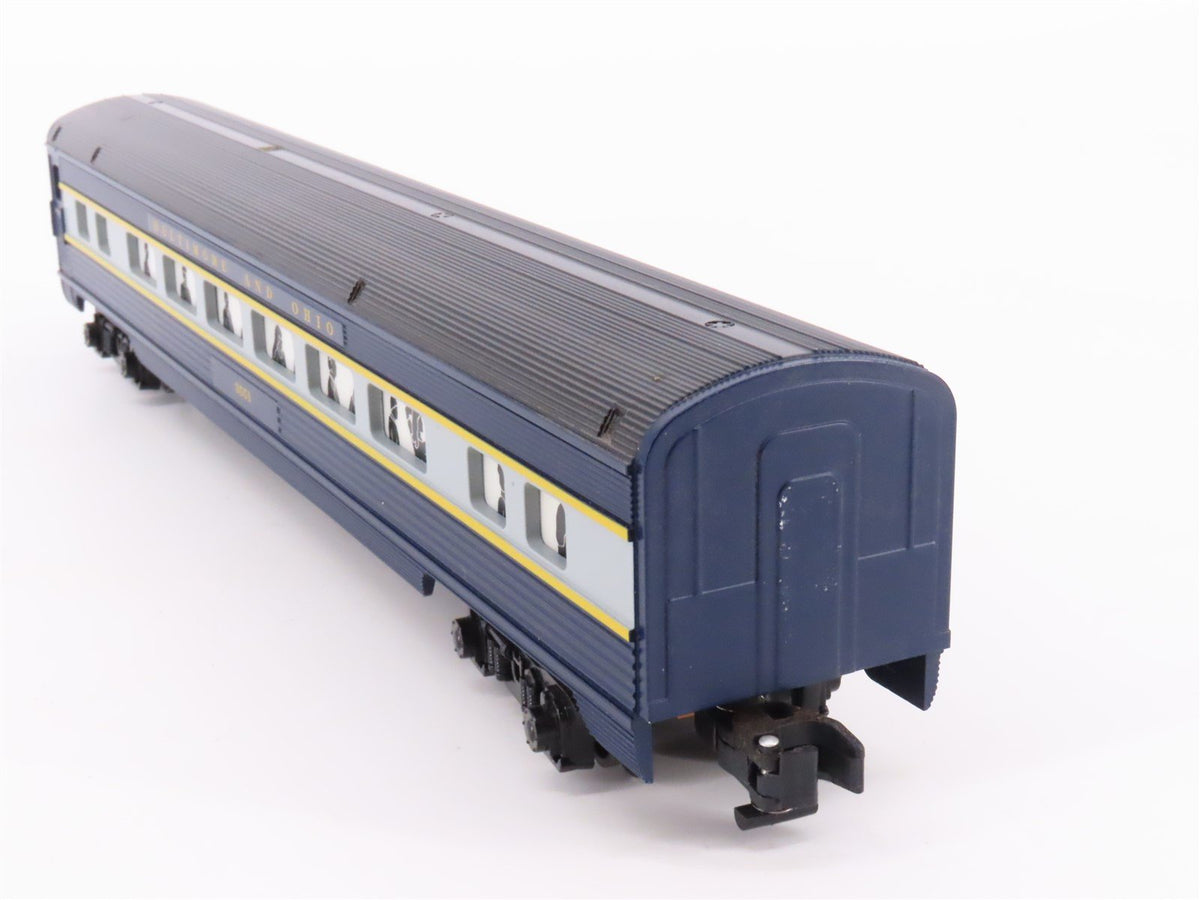 S Scale American Flyer 6-48959 B&amp;O Railway Coach Passenger Car #3551