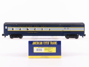 S Scale American Flyer 6-48957 B&O Railway Combine Passenger Car 