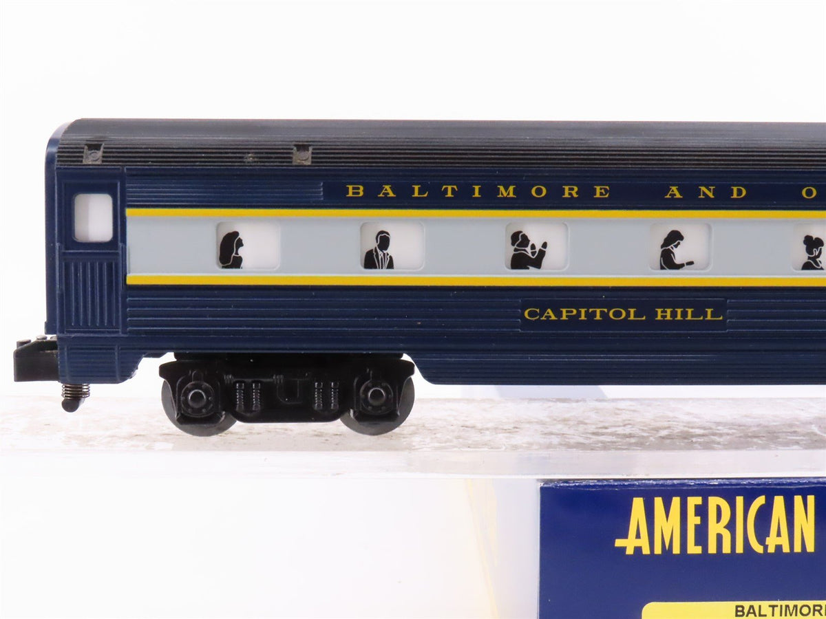 S Scale American Flyer 6-48957 B&amp;O Railway Combine Passenger Car &quot;Capitol Hill&quot;