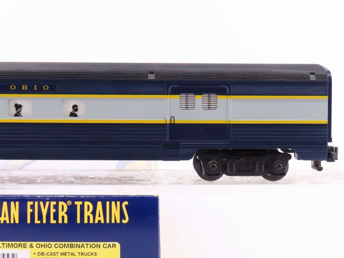 S Scale American Flyer 6-48957 B&amp;O Railway Combine Passenger Car &quot;Capitol Hill&quot;