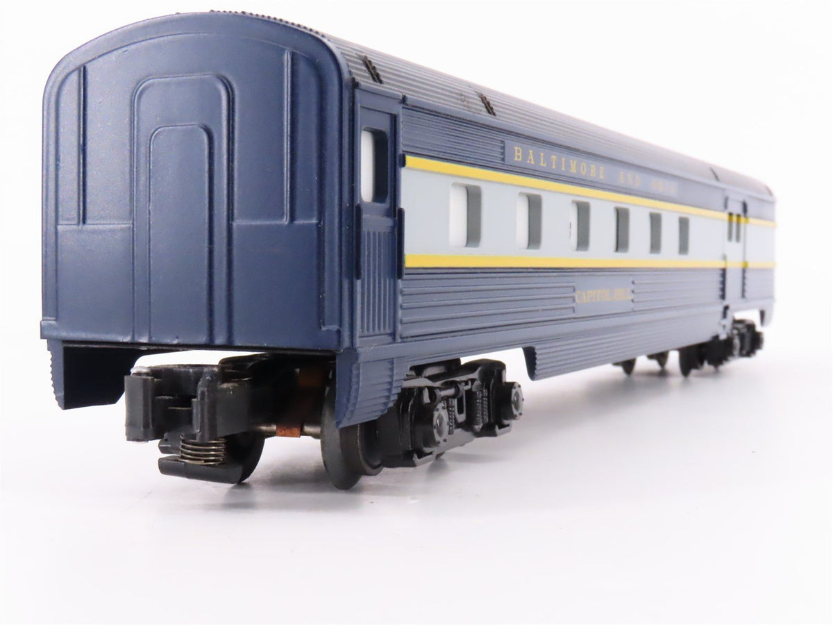 S Scale American Flyer 6-48957 B&amp;O Railway Combine Passenger Car &quot;Capitol Hill&quot;