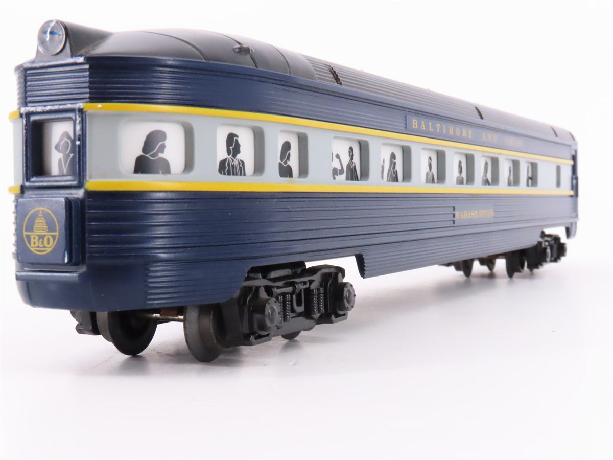 S Scale American Flyer 6-48960 B&amp;O Railway Obs Passenger Car &quot;Wabash River&quot;