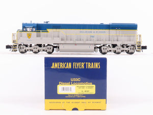 S Scale American Flyer 6-48187 D&H Railway U33C Diesel Loco #755 w/ Legacy