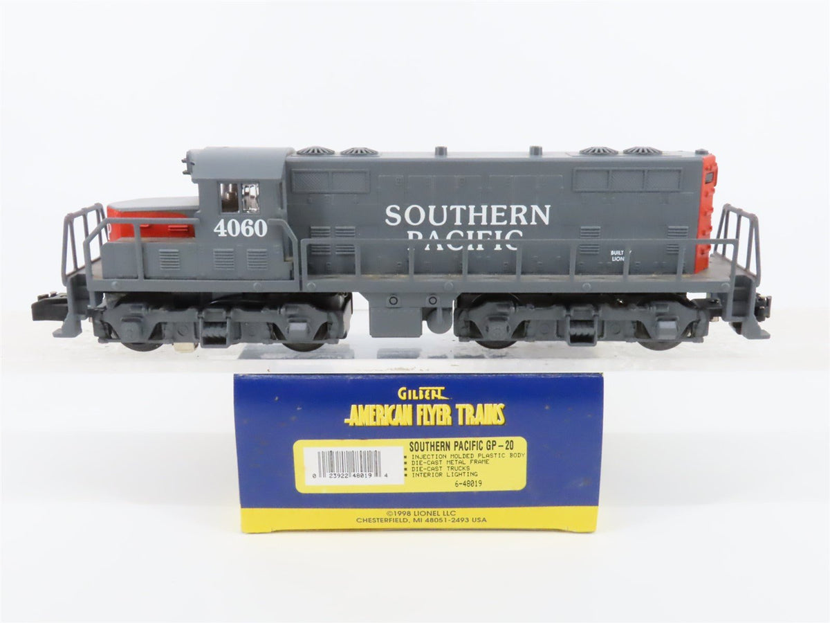 S Scale American Flyer 6-48019 SP &quot;Bloody Nose&quot; GP20 Diesel #4060 - Does Not Run