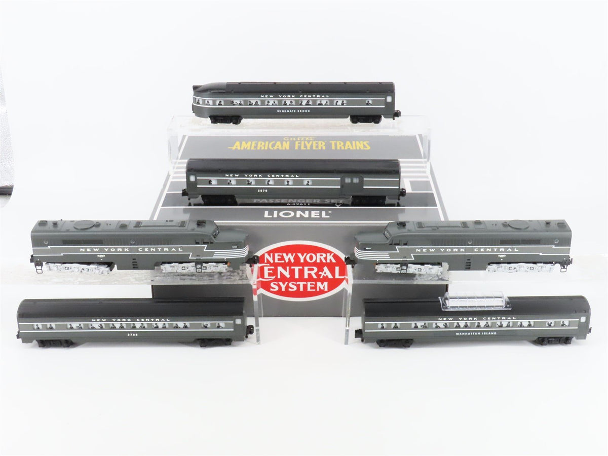 S Scale American Flyer 6-49611 New York Central Passenger Set wDiesel Locomotive