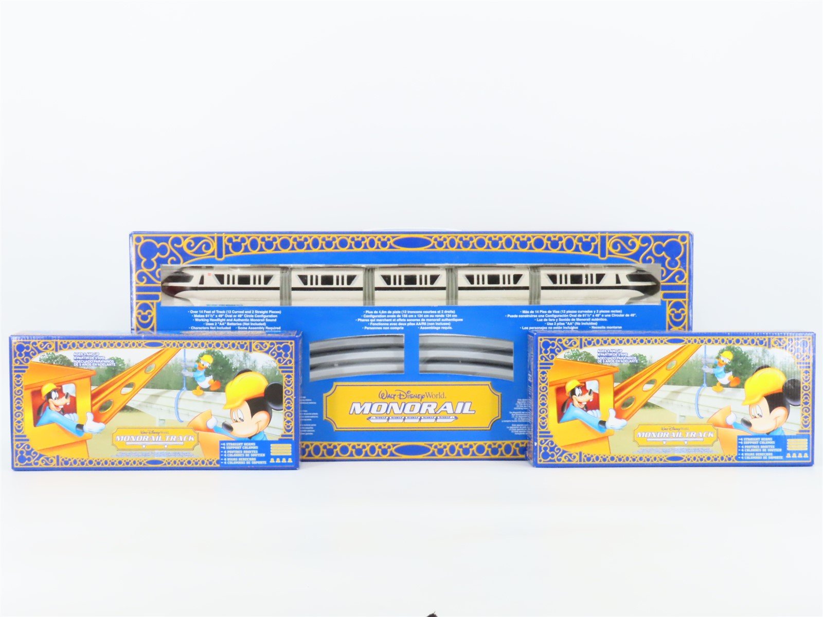 Walt Disney World Monorail Battery Powered Set with Add-on Track Packs