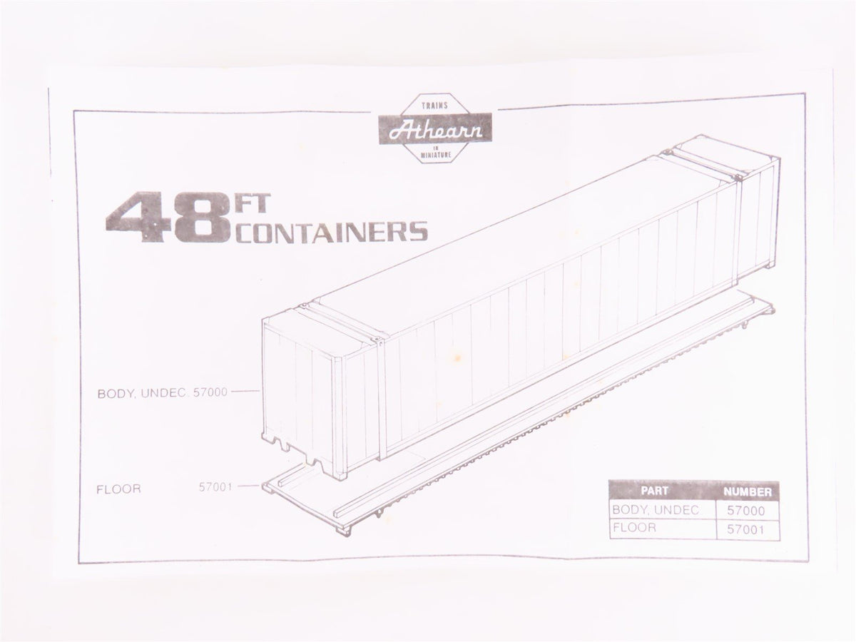 LOT of 19 HO Athearn Kits N&amp;W/NYK/TRIU/APC/APL/SSC/&amp; More Trailers &amp; Containers