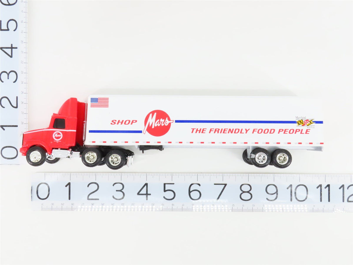 1:64 Scale Etrl 25373P Die-Cast Mars Supermarket Tractor Trailer